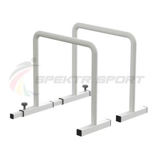 Купить Брусья напольные хайлетсы Spektr Sport цв. белый в Аргуне 