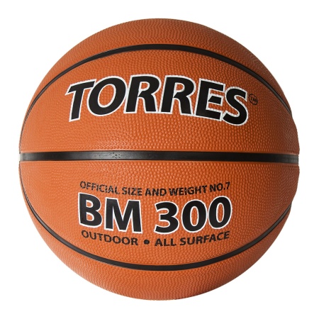 Купить Мяч баскетбольный  "TORRES BM300" р.6 в Аргуне 