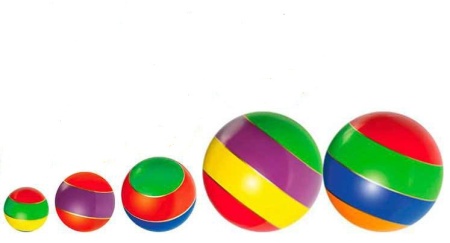 Купить Мячи резиновые (комплект из 5 мячей различного диаметра) в Аргуне 