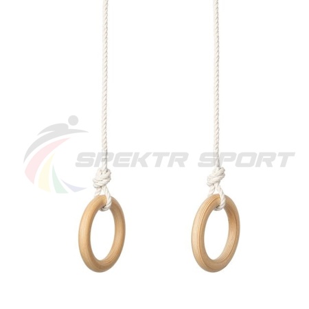 Купить Кольца гимнастические деревянные (фанера 18 мм, покрытие: эмаль, лак или пропитка) в Аргуне 