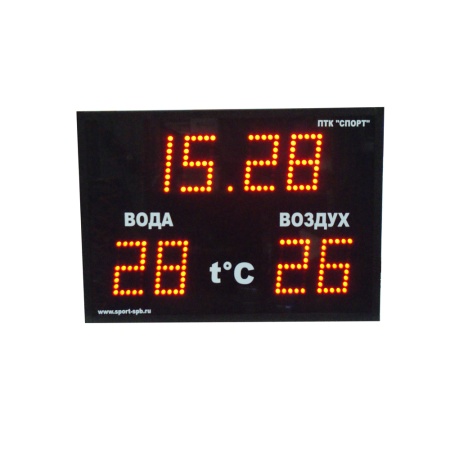 Купить Часы-термометр СТ1.13-2t для бассейна в Аргуне 