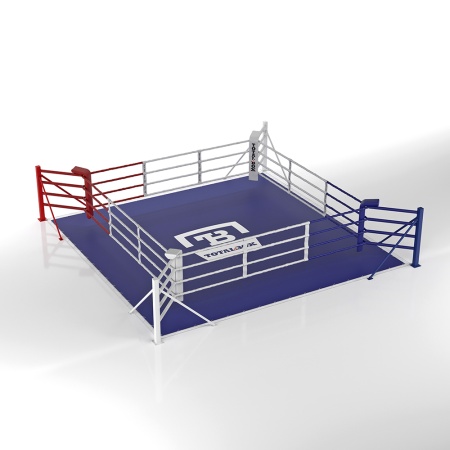 Купить Ринг боксерский напольный Totalbox на упорах 6х6м в Аргуне 