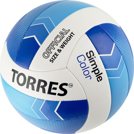 Купить Мяч волейбольный Torres Simple Color любительский р.5 в Аргуне 